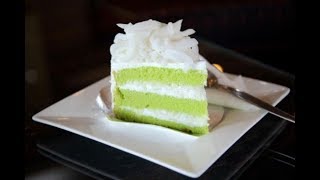 thai pandan cake recipe and a step by step guide how to cook [upl. by Hofstetter]