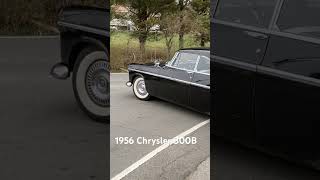 1956 Chrysler 300B drive by with dual Smithy’s 22” glass packs [upl. by Eneja]