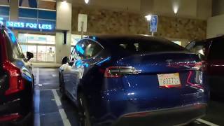 Tesla Model Y sidebyside with Volvo XC90 [upl. by Aed]