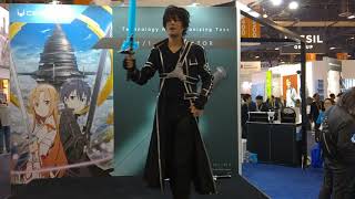 The Elucidator Sword Art Online at CES 2018 [upl. by Isacco]