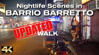 NIGHTLIFE in BARRIO BARRETTO Subic Bay Philippines Now  Walking Tour 4K [upl. by Melody]