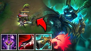 TRAMPLE HEALTH BARS INSTANTLY WITH ONE SHOT HECARIM E  League of Legends [upl. by Serra]