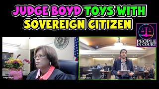 Judge Boyd Toys with Sovereign Citizen [upl. by Kella]