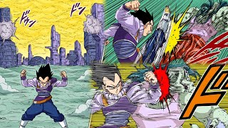 Vegeta contra los Súbditos de Moro  Dragon Ball Super Manga 55 a color [upl. by Harleigh]