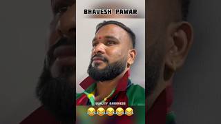 BHAVESH PAWAR 😂🤣 isplt10 cricket tenniscricket bhaveshpawar [upl. by Eidnim]