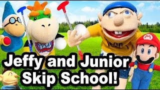 SML Movie Jeffy And Junior Skip School REUPLOADED [upl. by Nyleikcaj]