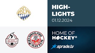 01122024  Highlights  EHC Königsbrunn vs EV Dingolfing [upl. by Dlorad]