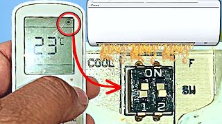 How to Switch Air Conditioner to Heat Mode SECRET SETTING [upl. by Einegue]