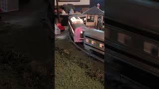 New York Central F3s Pull the Broadway Limited 😂 lionel toytrains modeltrains [upl. by Sirraj]