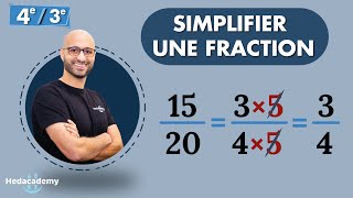 COMMENT SIMPLIFIER UNE FRACTION [upl. by Enyamart]