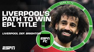 Mo Salahs conflicting form  Liverpool are now EPL title FAVOURITES 👀  ESPN FC [upl. by Trela]