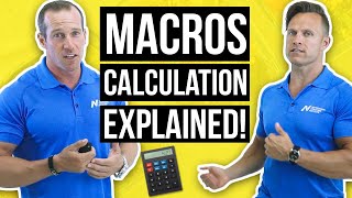 Calculating Macros for Fat Loss and Muscle Gain  Explained Jason Phillips [upl. by Anaitat]