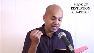 Book of Revelation CHAPTER 1  Blessan Cherian Toronto [upl. by Rayna]