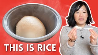 My Mochi Maker Makes Rice Magically Puff  Homemade Kirimochi [upl. by Svirad]