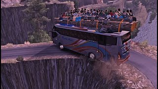 Challenge Young Drivers Crossing Worlds Most Extreme Roads S01  euro truck simulator 2 [upl. by Sidnee709]