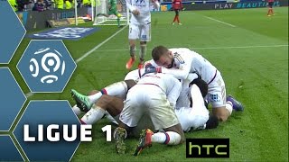 Olympique Lyonnais  EA Guingamp 51  Résumé  OL  EAG  201516 [upl. by Haissem]