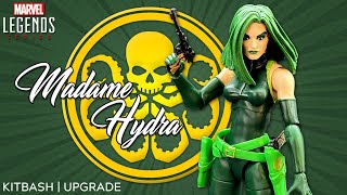 Marvel Legends Series Madame Hydra Custom Action Figure [upl. by Nosidda773]