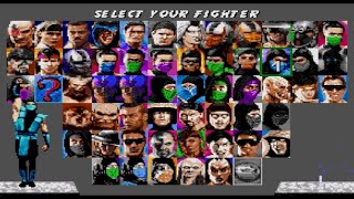 Ultimate Mortal Kombat Trilogy  Ультиматум Мортал Комбат Трилогия SEGAGenesis 2022 [upl. by Gamin7]