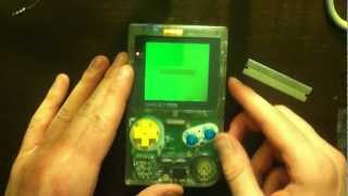 Game Boy Pocket Backlighting Tutorial [upl. by Roht733]