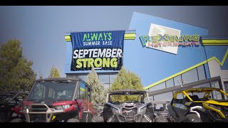 September Strong  quotAlwaysquot Rexburg Motorsports Summer Sale [upl. by Aivlys]