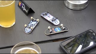 Fingerboarding while drinking beers with friends [upl. by Steffane261]