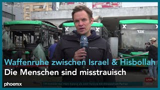 Christian Limpert zur Waffenruhe zwischen Israel und der Hisbollah am 271124 [upl. by Wolcott347]