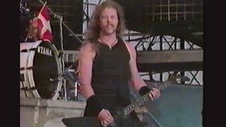 Metallica  Live at Monsters of Rock Moscow 1991 Full ProShot VHS Upscale [upl. by Winshell]