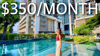 12500 THB 350 Per Month Condo in Bangkok Thailand [upl. by Azerila]