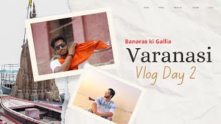 Varanasi Travel Vlog Day 2 gangaghat varanasi ytvlogs [upl. by Nnairb]