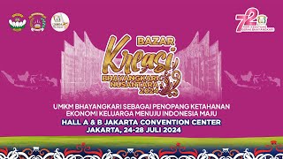 Bazar Kreasi Bhayangkari Day 1  Gildcoustic [upl. by Ailatan505]