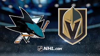 Golden Knights edge Sharks clinch Pacific title [upl. by Press51]