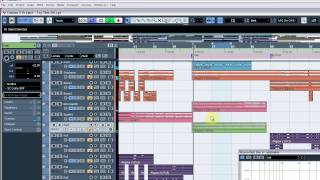 Arbeiten mit Cubase 5  Dubstep Mix 04 [upl. by Partan649]