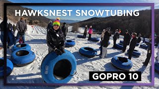 Hawksnest Snowtubing in Seven Devils North Carolina with GoPro 10 [upl. by Andrew29]