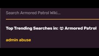 Armored Patrol v95 Admin Abuse Archive 1 [upl. by Voss78]