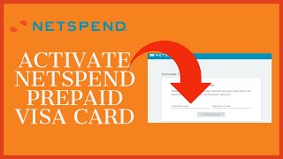 How To Activate Netspend Prepaid Visa Card Online Netspend All Access Card 2022 Tutorial [upl. by Hgielsa]