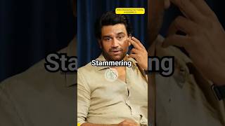 Stammering Experience by Sharad Kelkar an actor  stammering interview stammering Motivation [upl. by Ytirahs]