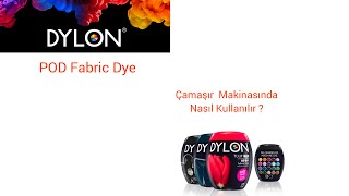 Çamaşır Makinasında Kumaş BoyamaDYLON POD Machine Dye camasirmakinasindakumaşboyama dylondyes [upl. by Aihsatsan]