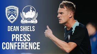 PRESS CONFERENCE  Dean Shiels  26th September 2024 [upl. by Ennaimaj]