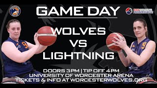 LIVE BASKETBALL  Worcester Wolves vs Loughborough Lightning BWB WPL [upl. by Jenkins]