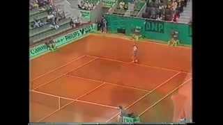 Gabriela Sabatini v Steffi Graf French open 1995 pt1 [upl. by Duahsar]