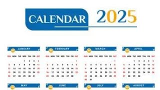 KALENDER 2025 [upl. by Lanaj22]