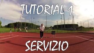 Drive Tennis School  Tutorial 1  Servizio [upl. by Luckett]