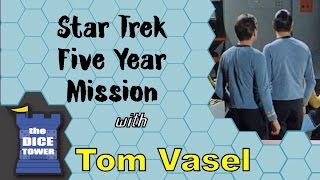 Star Trek Five Year Mission Review  with Tom Vasel [upl. by Alikat]