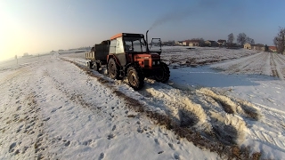 Styczeń 2017 czyli NOWY NABYTEK  ZETOR 5340 VS OBLODZONA GÓRKA  RUSEK VS ZASYPANY WĄWÓZ [upl. by Crandell]