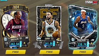 GET CLYDE CURRY BANCHERO CARDS FOR FREE NOW NO CODE ONLY GRIND  NBA 2K MOBILE [upl. by Trevor]