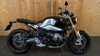 BMW R Nine T with Akrapovic [upl. by Edgerton]