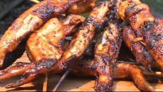 How to Grill Asian Style Chicken Wings  Recipe [upl. by Paresh]