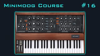 Minimoog Course 16  Additional Modulations [upl. by Namolos587]