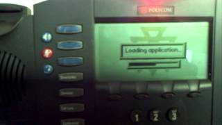 Polycom Soundpoint ip 501 Sip 318 Software update [upl. by Valenta]