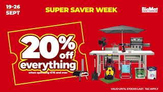 BIGMAT SUPER SAVER WEEK [upl. by Sidnac]